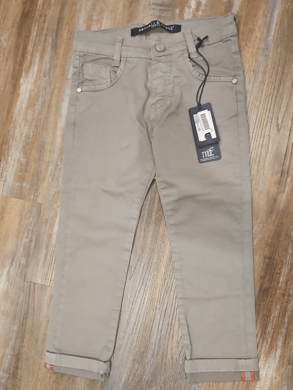 Boys Chino Pants by Manuell & Frank 5T - Made In Italy